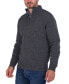 Фото #1 товара Men's Nelson Essential Wool Quarter Zip Sweater