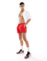 Фото #1 товара Gym King Linear swim shorts in red