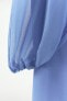 Фото #18 товара Платье асимметричного кроя с накидкой ZARA