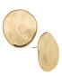 ფოტო #2 პროდუქტის Hammered Circular Stud Earrings, Created for Macy's