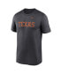 Men's Anthracite Texas Longhorns Primetime Legend Wordmark T-Shirt