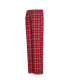 ფოტო #2 პროდუქტის Women's Cardinal, Gray Stanford Cardinal Arctic T-shirt and Flannel Pants Sleep Set