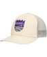 Men's Cream Sacramento Kings Trucker Adjustable Hat