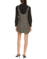 Фото #2 товара Cinq À Sept Confetti Tweed Florianna Shift Dress Women's Black 0