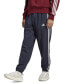 Фото #3 товара Men's AEROREADY Essentials Elastic Cuff Woven 3-Stripes Tracksuit Pants