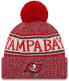 New Era Tampa Bay Buccaneers Beanie NFL 2018 Sideline Sport OTC Knit Red/White