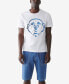 Фото #1 товара Men's Short Sleeve Ombre Buddha Face T-shirt