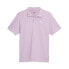 Puma All In Short Sleeve Polo Shirt Mens Purple Casual 68159460