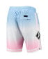 ფოტო #4 პროდუქტის Men's Blue, Pink Chicago White Sox Team Logo Pro Ombre Shorts