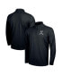 Фото #2 товара Men's Black Virginia Cavaliers Dark Mode Intensity Logo Quarter-Zip Performance Jacket