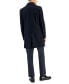 ფოტო #2 პროდუქტის Men's Slim-Fit Migor Dark Blue Overcoat