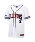 Фото #3 товара Men's White and Navy Illinois Fighting Illini Free Spirited Baseball Jersey