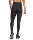 Фото #7 товара Women's Optime Moisture-Wicking 3-Stripe 7/8 Leggings