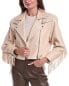 Iro Marom Leather Jacket Women's 38 - фото #1