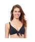 ფოტო #1 პროდუქტის Plus Size Tutti Frutti tie knot bikini swim top