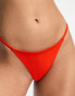 Фото #6 товара Monki tanga bikini bottom in red