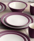 Colorwave Curve Set Of 4 Dinner Plate 11"