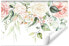 Fototapete Aquarelle Rosen Blätter Natur