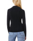 ფოტო #2 პროდუქტის Women's Ribbed Mock-Neck Sweater, Regular & Petites