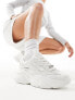 Фото #1 товара Steve Madden Possession chunky trainers in white