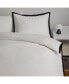 Фото #1 товара London Hotel Border Duvet Cover and Sham Set, Twin/Twin XL, Ultra-Cute Styles to Personalize Your Room