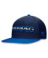 Фото #3 товара Men's Navy, Blue Winnipeg Jets Authentic Pro Rink Two-Tone Snapback Hat