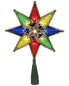 Фото #1 товара Kurt Adler 8In 8Pt Multi Star Treetopper Multicolor