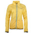 Фото #2 товара Diadora Full Zip Running Windbreaker Womens Yellow Casual Athletic Outerwear 176