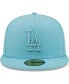 ფოტო #4 პროდუქტის Men's Light Blue Los Angeles Dodgers Color Pack 59FIFTY Fitted Hat