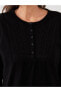 Фото #7 товара Топ LCW Grace Bicycle Collar Embroidered Blouse