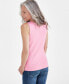 ფოტო #2 პროდუქტის Women's Cotton Square-Neck Tank Top, Created for Macy's