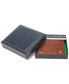 ფოტო #4 პროდუქტის Men's Traveler RFID Extra-Capacity Bifold Leather Wallet