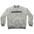 Фото #1 товара Mitchell & Ness Nfl Cowboys Bouble Clutch Lightweight Satin Button Up Jacket Men