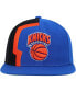 ფოტო #3 პროდუქტის Men's Blue New York Knicks Hardwood Classics Retroline Snapback Hat