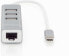 Фото #1 товара HUB USB Digitus 1x RJ-45 + 3x USB-A 2.0 (DA-70253)