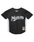 Mitchell Ness Men's Dontrelle Willis Black Florida Marlins Cooperstown Collection 2007 Batting Practice Jersey