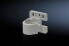 Фото #1 товара Кольцо для кабеля белое Rittal SZ 2593.000 из полиамида