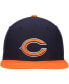 Фото #4 товара Men's Navy and Orange Chicago Bears 2-Tone Snapback Hat