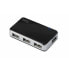 Фото #1 товара USB-разветвитель Digitus DA-70220 Чёрный Черный/Серый