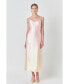 ფოტო #3 პროდუქტის Women's Ombre Sleeveless Midi Dress