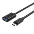 Фото #1 товара Универсальный кабель USB-C-USB Unitek Y-C476BK 20 cm