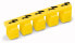 Фото #1 товара WAGO 283-415, Terminal block markers, 50 pc(s), Yellow