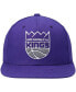 ფოტო #1 პროდუქტის Men's Purple Sacramento Kings Ground 2.0 Snapback Hat