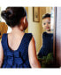 ფოტო #5 პროდუქტის Toddler Girls Sleeveless Pleated Collar Sateen Party Dress, Toddler|Child