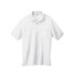 2-Pack Hanes Polo Shirt Men's 3XL White Short Sleeve Button Down With Pocket