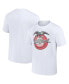 ფოტო #1 პროდუქტის Men's and Women's White Miller Retro Label T-shirt