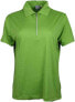 Фото #1 товара Page & Tuttle TwoTone Stripe Short Sleeve Polo Shirt Womens Green Casual P39159-