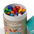 Фото #4 товара EUREKAKIDS Silky crayon soft colored crayons - 24 colors