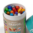 Фото #5 товара EUREKAKIDS Silky crayon soft colored crayons - 24 colors