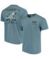 Фото #2 товара Men's Blue Florida Gators State Scenery Comfort Colors T-shirt